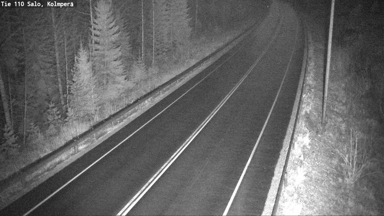 Weather Camera Image Road 110 Salo, Kolmperä, Salo, Varsinais-Suomi