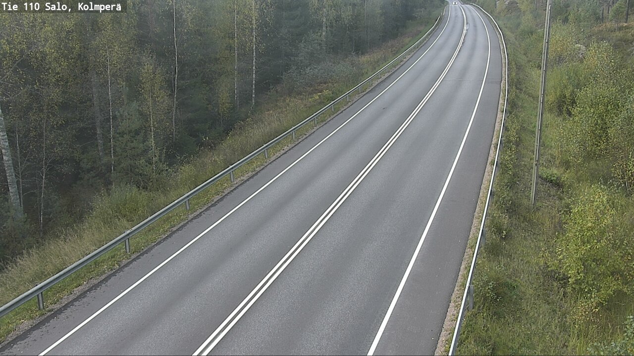Weather Camera Image Road 110 Salo, Kolmperä, Salo, Varsinais-Suomi
