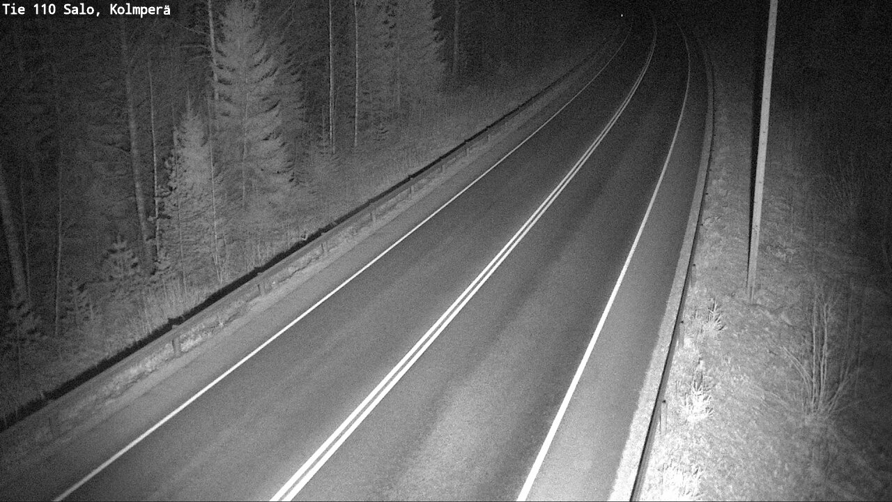 Weather Camera Image Road 110 Salo, Kolmperä, Salo, Varsinais-Suomi