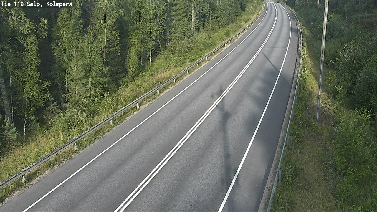 Weather Camera Image Väg 110 Salo, Kolmperä, Salo, Varsinais-Suomi