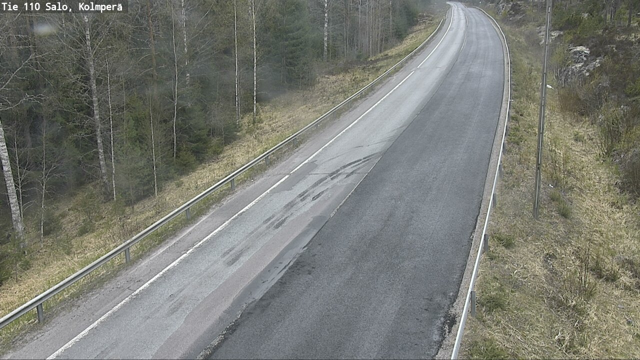 Weather Camera Image Road 110 Salo, Kolmperä, Salo, Varsinais-Suomi