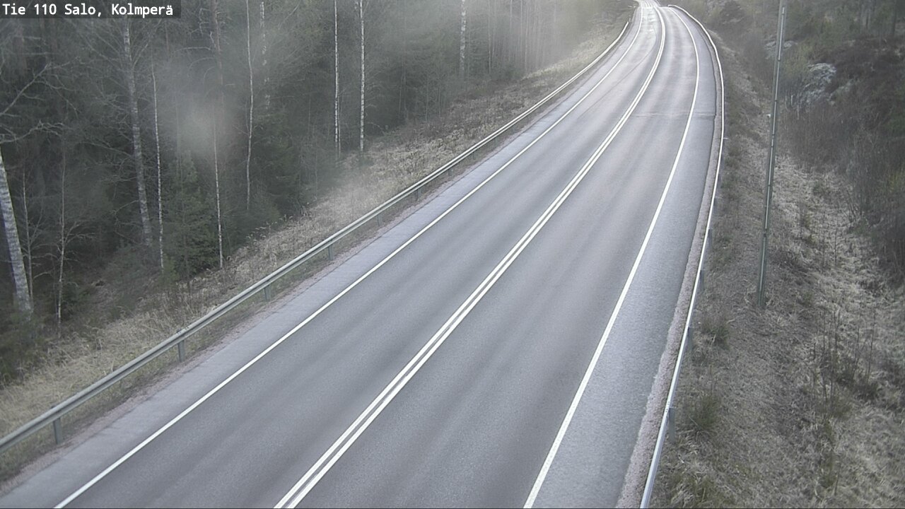 Weather Camera Image Väg 110 Salo, Kolmperä, Salo, Varsinais-Suomi