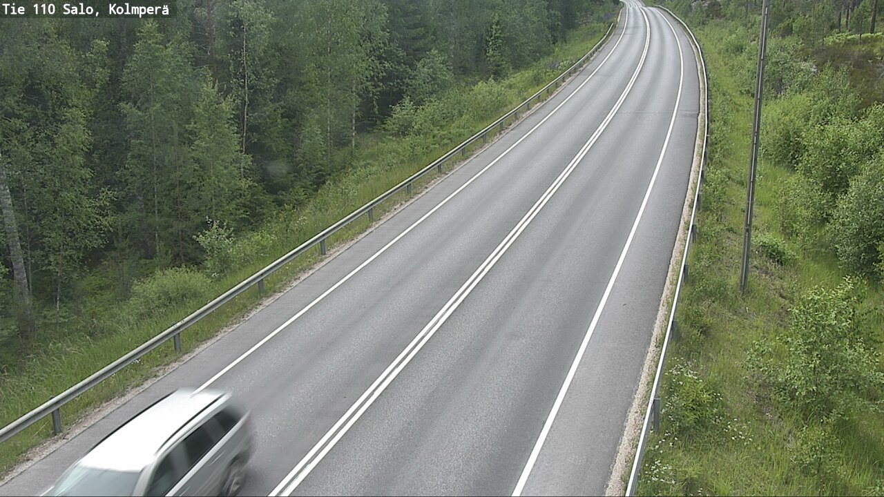 Weather Camera Image Väg 110 Salo, Kolmperä, Salo, Varsinais-Suomi