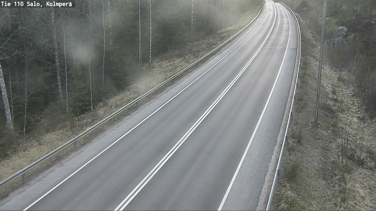 Weather Camera Image Väg 110 Salo, Kolmperä, Salo, Varsinais-Suomi