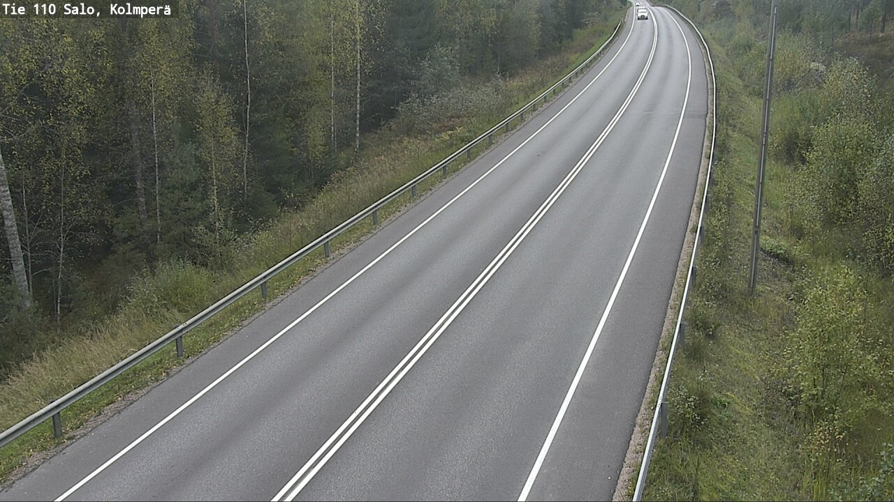 Weather Camera Image Väg 110 Salo, Kolmperä, Salo, Varsinais-Suomi