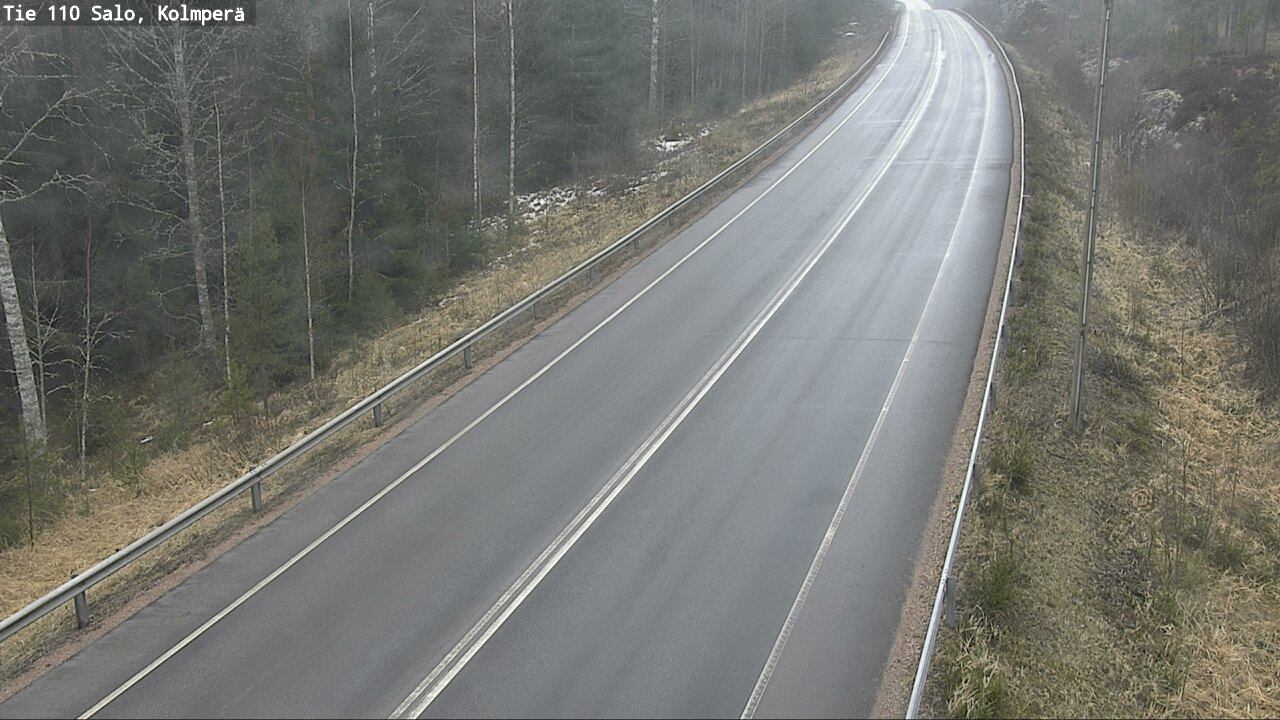 Weather Camera Image Road 110 Salo, Kolmperä, Salo, Varsinais-Suomi