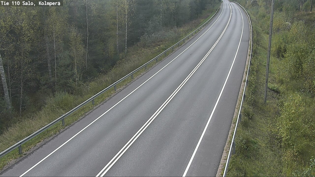 Weather Camera Image Road 110 Salo, Kolmperä, Salo, Varsinais-Suomi