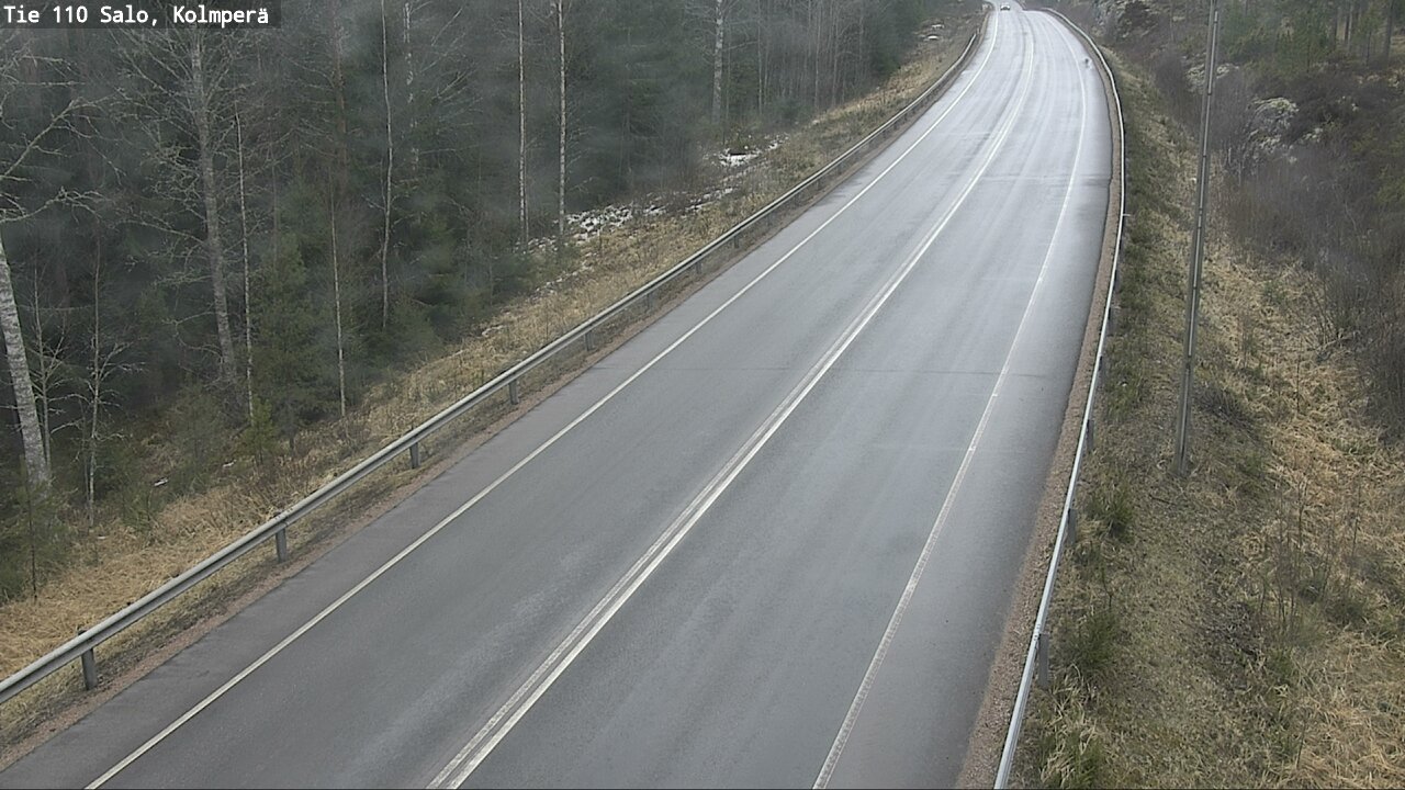 Weather Camera Image Road 110 Salo, Kolmperä, Salo, Varsinais-Suomi