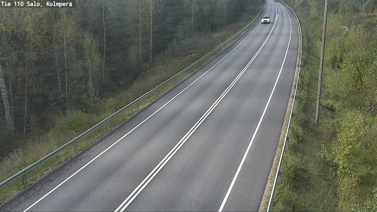 Weather Camera Image Road 110 Salo, Kolmperä, Salo, Varsinais-Suomi