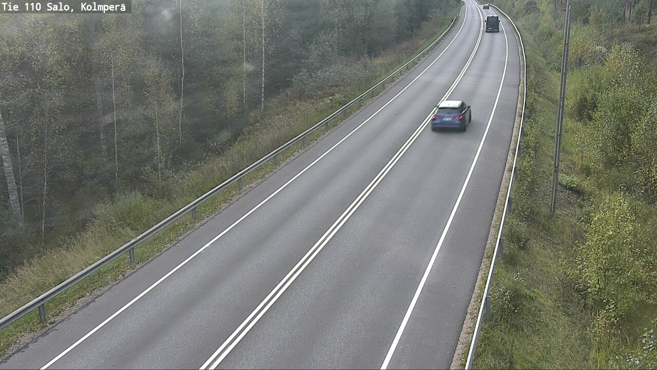 Weather Camera Image Väg 110 Salo, Kolmperä, Salo, Varsinais-Suomi