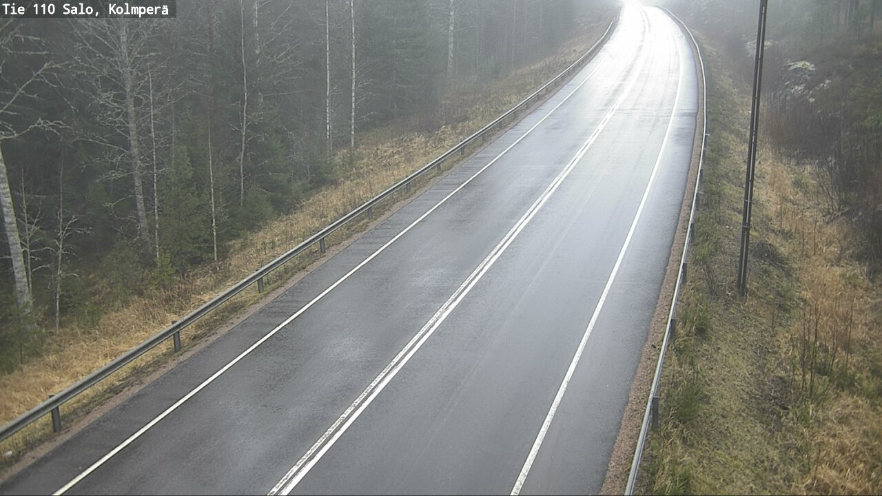 Weather Camera Image Road 110 Salo, Kolmperä, Salo, Varsinais-Suomi