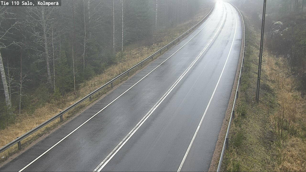 Weather Camera Image Road 110 Salo, Kolmperä, Salo, Varsinais-Suomi