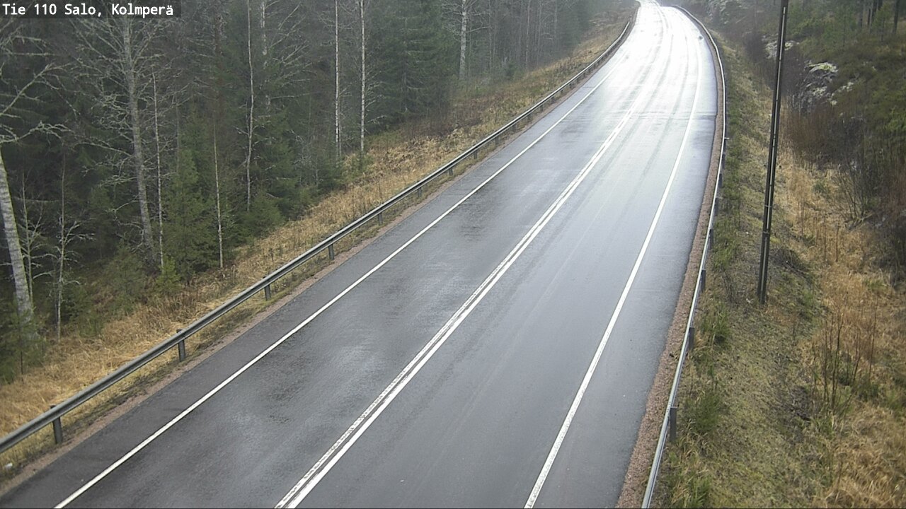 Weather Camera Image Road 110 Salo, Kolmperä, Salo, Varsinais-Suomi