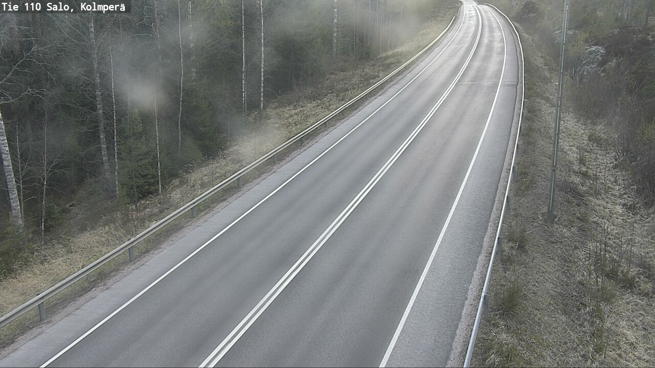 Weather Camera Image Väg 110 Salo, Kolmperä, Salo, Varsinais-Suomi