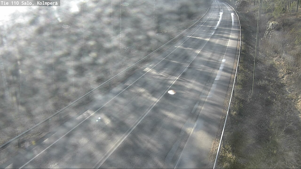 Weather Camera Image Road 110 Salo, Kolmperä, Salo, Varsinais-Suomi