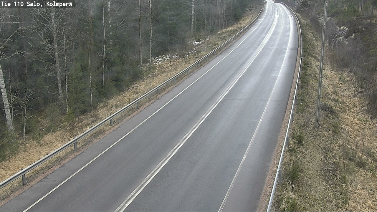 Weather Camera Image Road 110 Salo, Kolmperä, Salo, Varsinais-Suomi