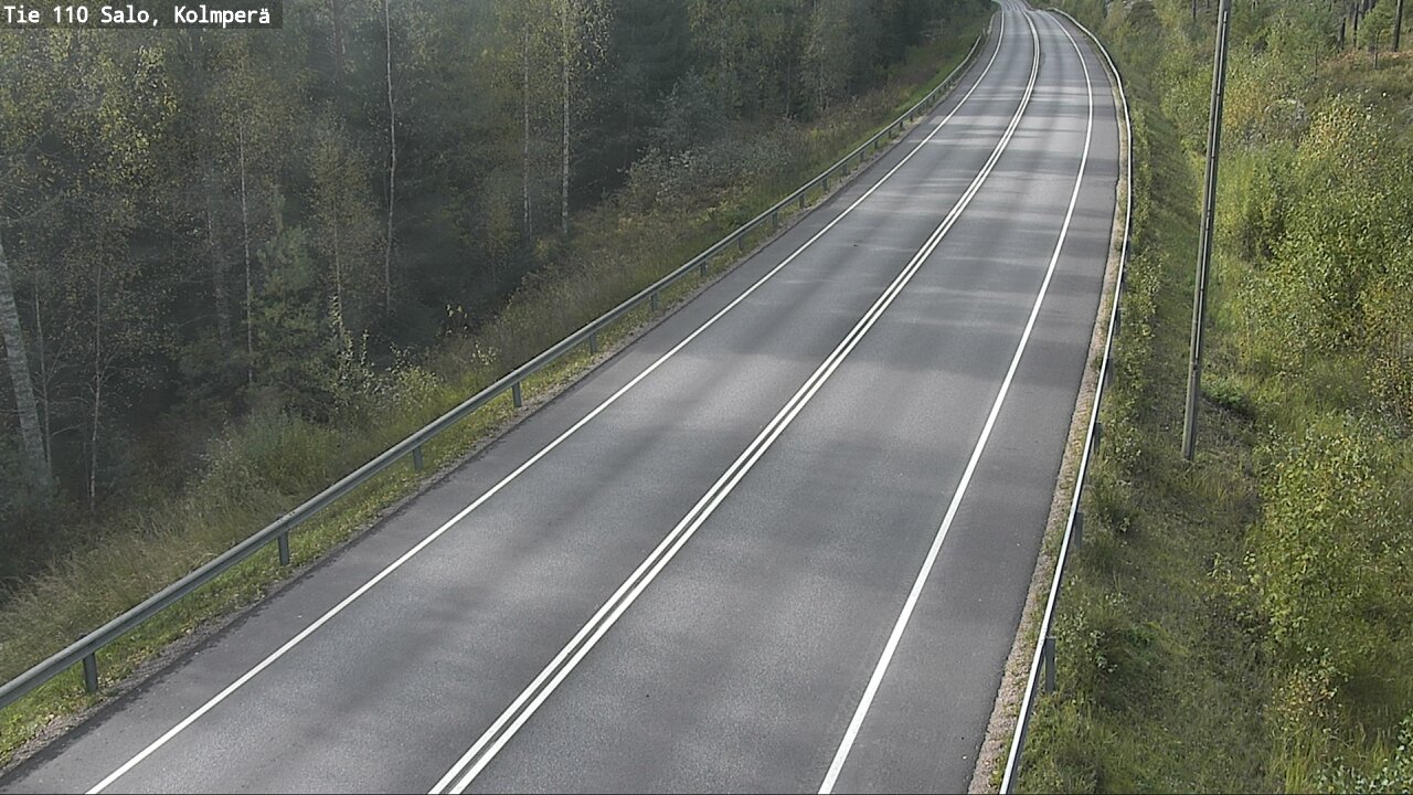 Weather Camera Image Road 110 Salo, Kolmperä, Salo, Varsinais-Suomi