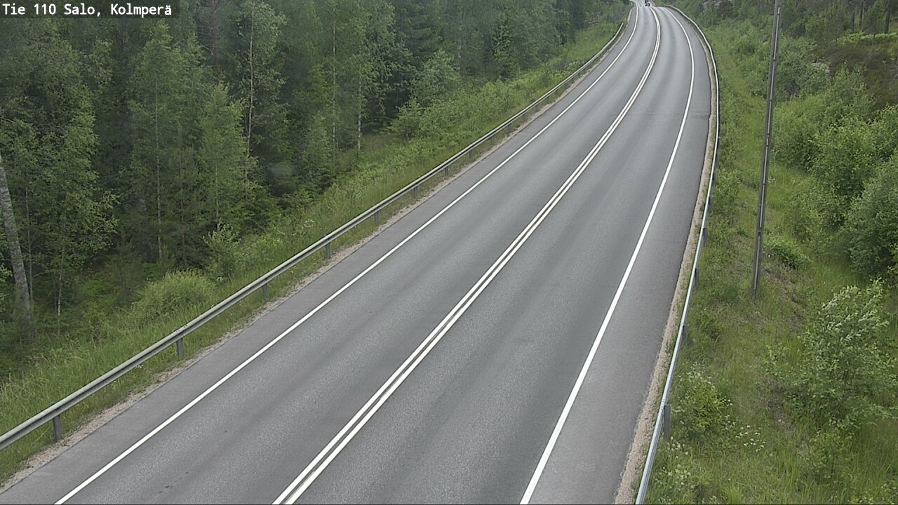 Weather Camera Image Väg 110 Salo, Kolmperä, Salo, Varsinais-Suomi