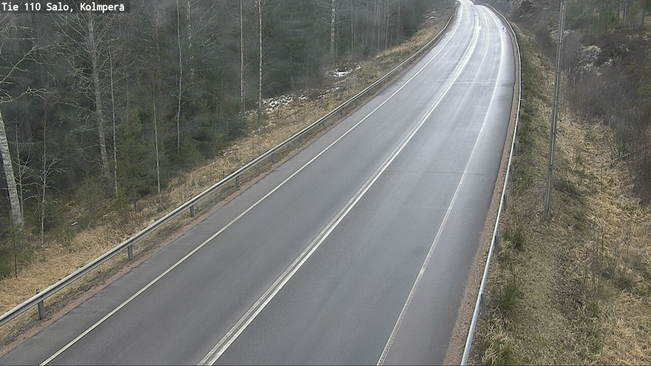 Weather Camera Image Road 110 Salo, Kolmperä, Salo, Varsinais-Suomi