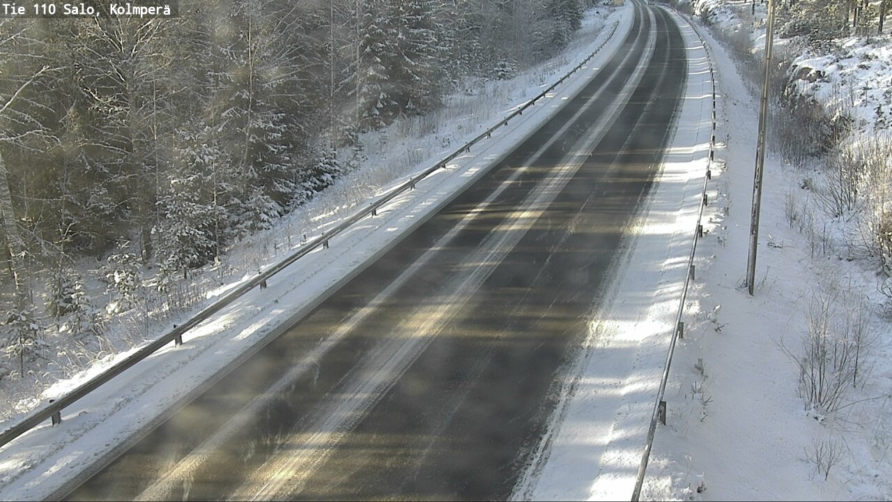 Weather Camera Image Road 110 Salo, Kolmperä, Salo, Varsinais-Suomi