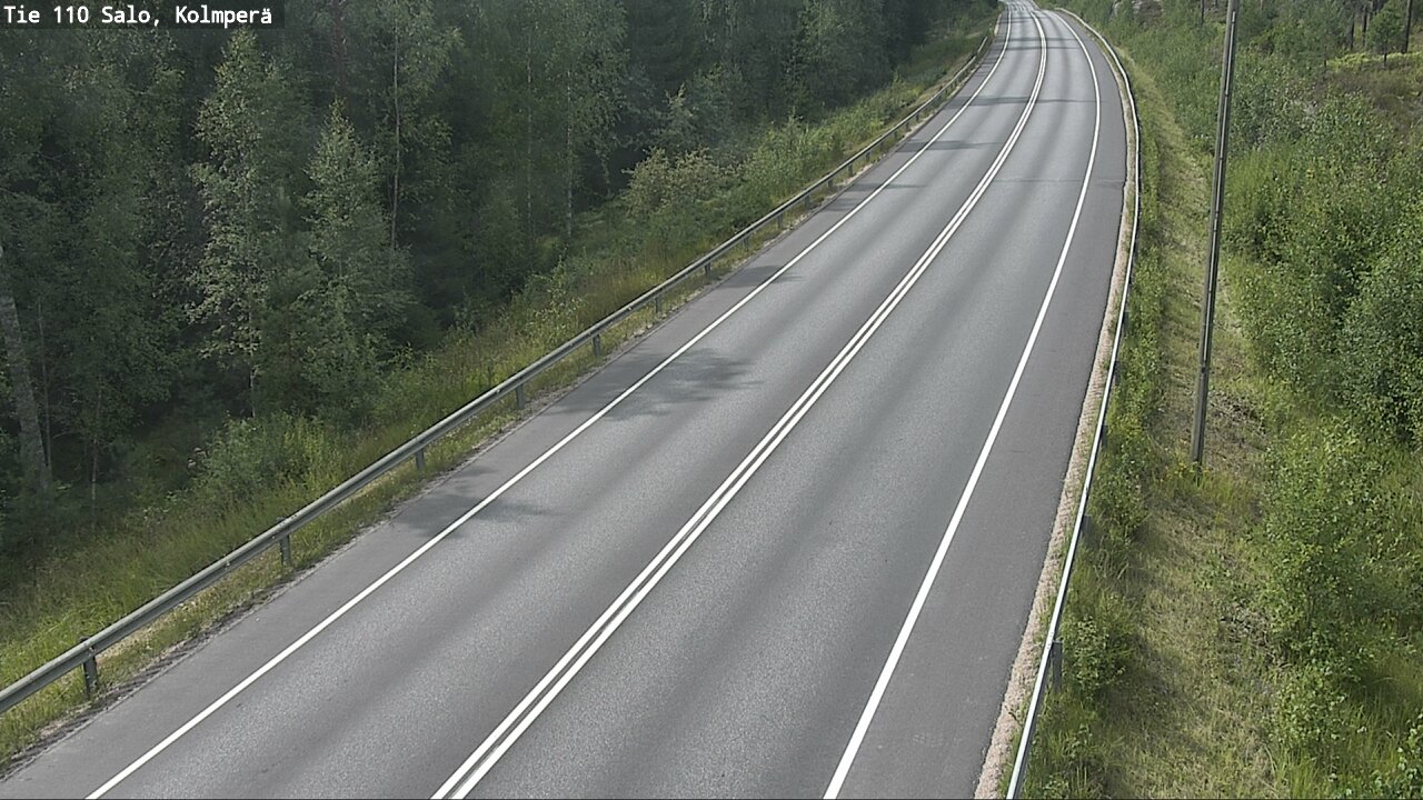 Weather Camera Image Road 110 Salo, Kolmperä, Salo, Varsinais-Suomi