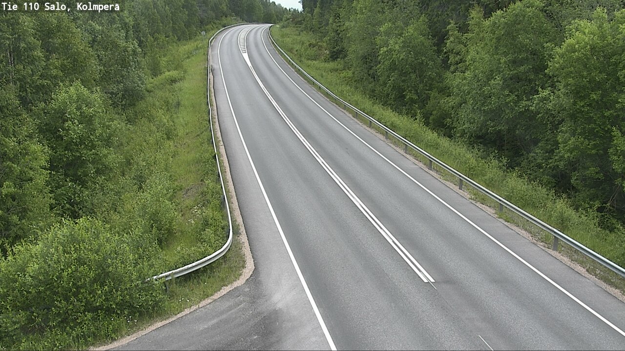 Weather Camera Image Road 110 Salo, Kolmperä, Salo, Varsinais-Suomi