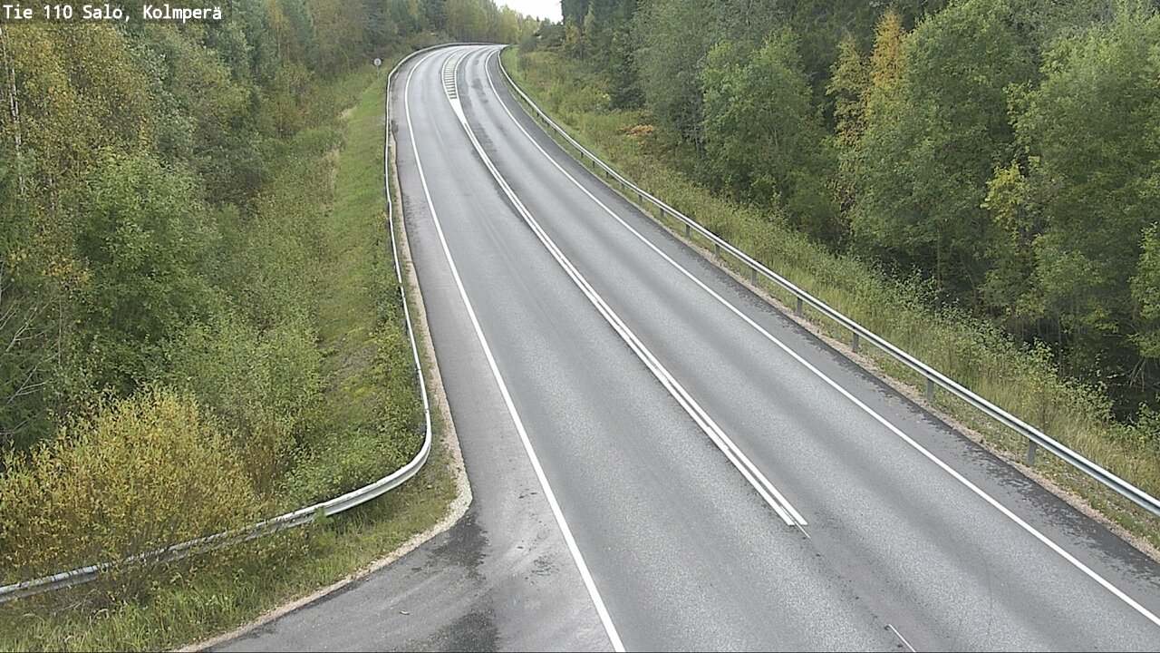 Weather Camera Image Väg 110 Salo, Kolmperä, Salo, Varsinais-Suomi
