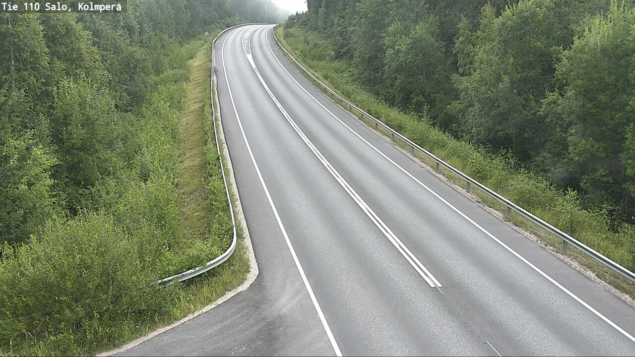 Weather Camera Image Road 110 Salo, Kolmperä, Salo, Varsinais-Suomi