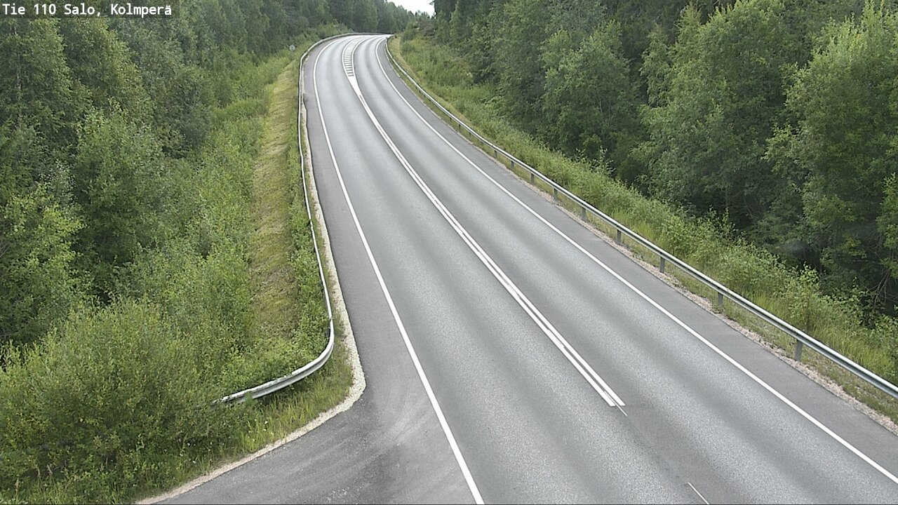 Weather Camera Image Väg 110 Salo, Kolmperä, Salo, Varsinais-Suomi