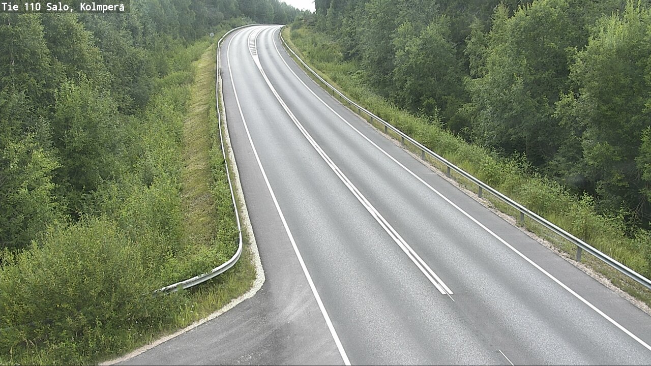 Weather Camera Image Väg 110 Salo, Kolmperä, Salo, Varsinais-Suomi