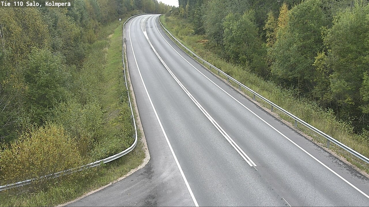 Weather Camera Image Väg 110 Salo, Kolmperä, Salo, Varsinais-Suomi