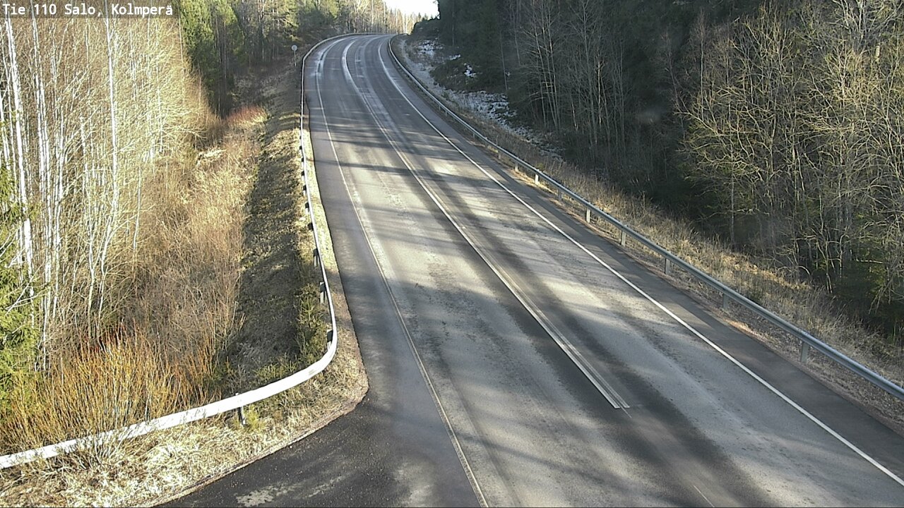 Weather Camera Image Väg 110 Salo, Kolmperä, Salo, Varsinais-Suomi