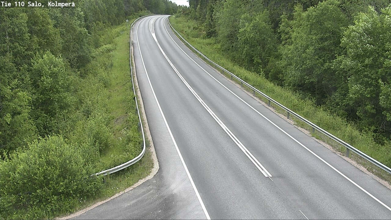 Weather Camera Image Väg 110 Salo, Kolmperä, Salo, Varsinais-Suomi