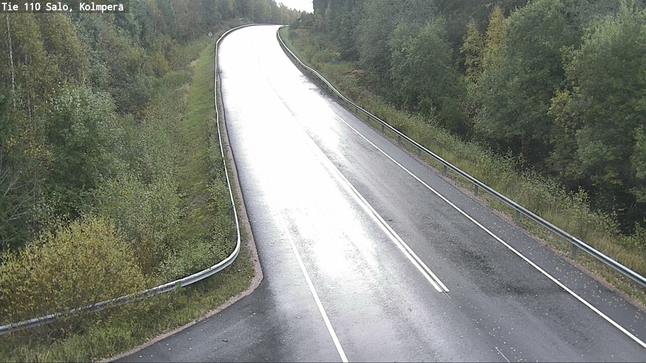 Weather Camera Image Väg 110 Salo, Kolmperä, Salo, Varsinais-Suomi