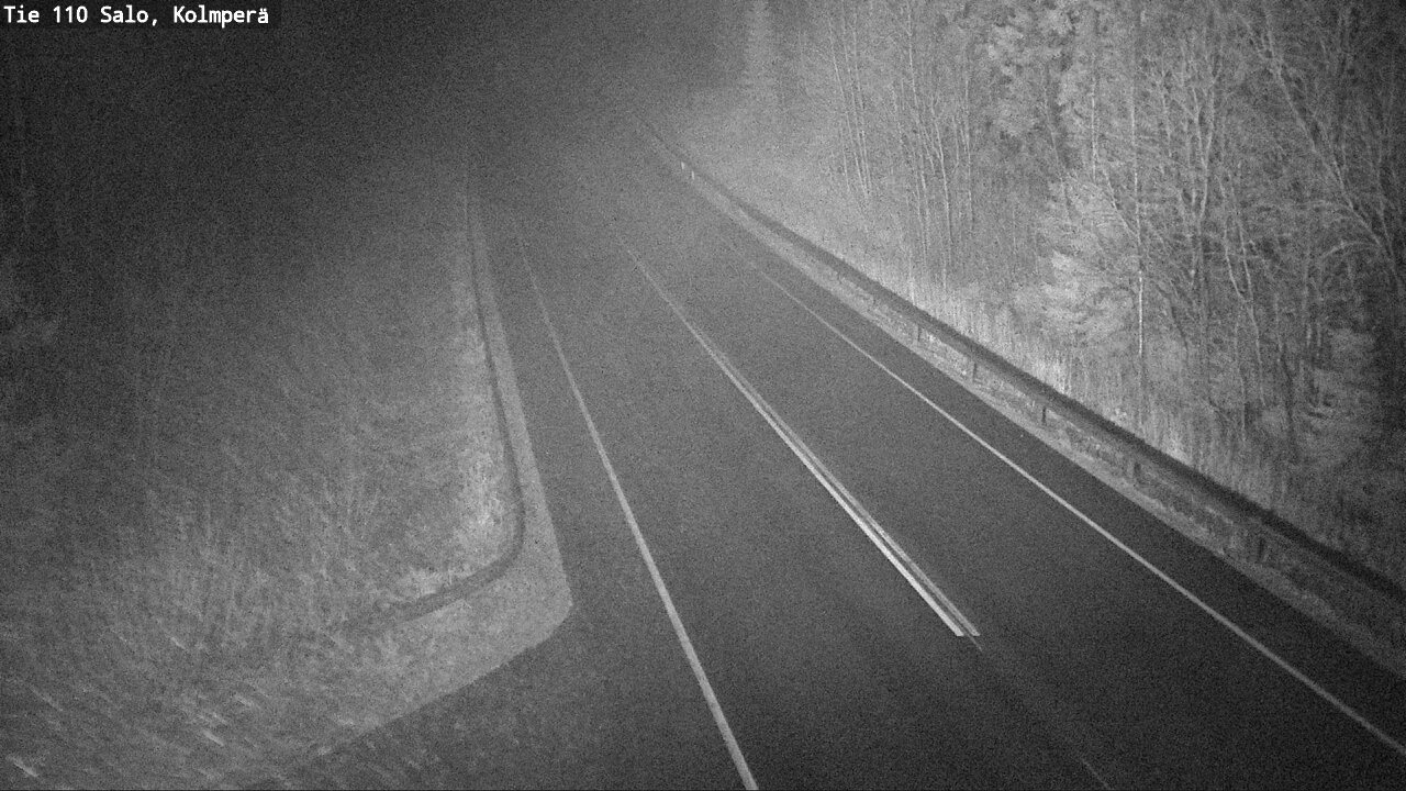 Weather Camera Image Road 110 Salo, Kolmperä, Salo, Varsinais-Suomi