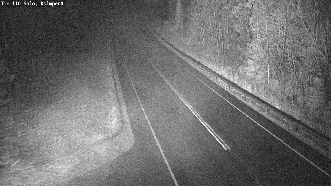 Weather Camera Image Väg 110 Salo, Kolmperä, Salo, Varsinais-Suomi