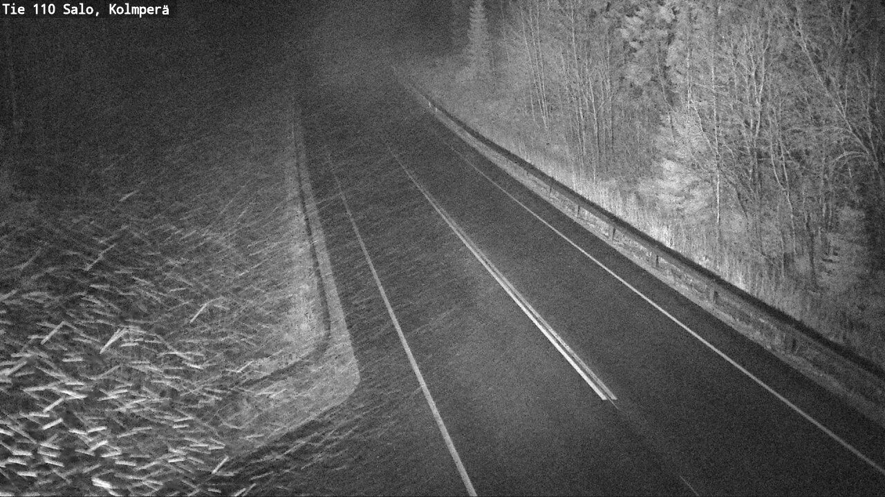 Weather Camera Image Road 110 Salo, Kolmperä, Salo, Varsinais-Suomi