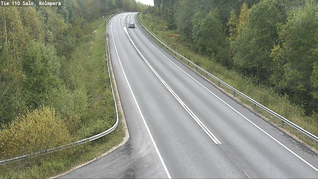 Weather Camera Image Väg 110 Salo, Kolmperä, Salo, Varsinais-Suomi