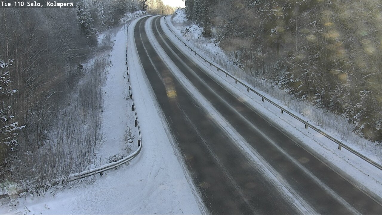 Weather Camera Image Road 110 Salo, Kolmperä, Salo, Varsinais-Suomi
