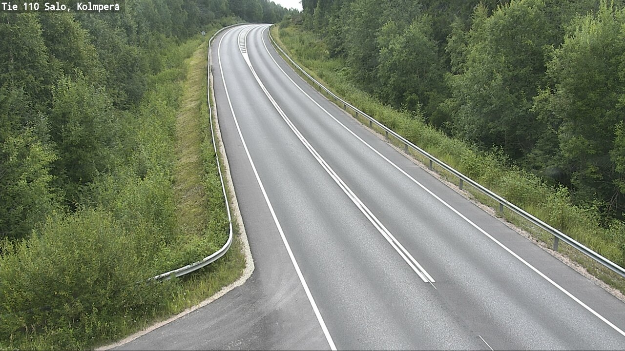 Weather Camera Image Väg 110 Salo, Kolmperä, Salo, Varsinais-Suomi