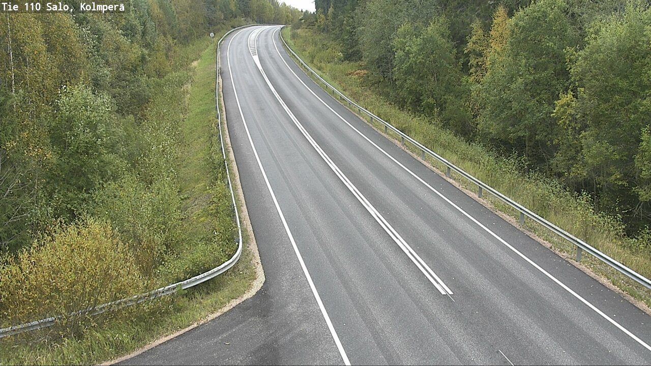 Weather Camera Image Väg 110 Salo, Kolmperä, Salo, Varsinais-Suomi