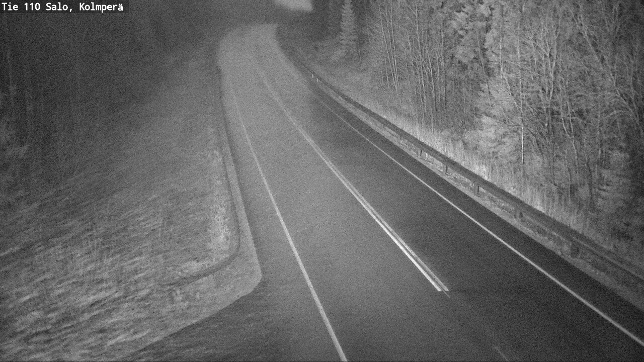 Weather Camera Image Väg 110 Salo, Kolmperä, Salo, Varsinais-Suomi