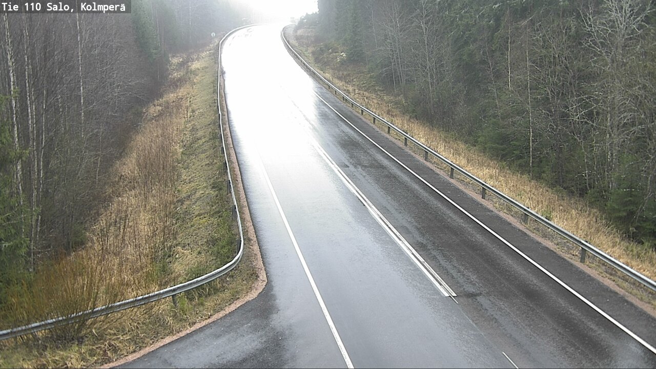 Weather Camera Image Väg 110 Salo, Kolmperä, Salo, Varsinais-Suomi