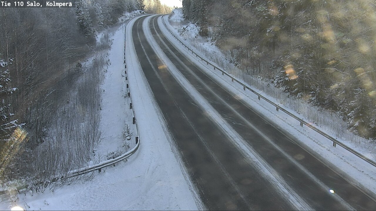 Weather Camera Image Road 110 Salo, Kolmperä, Salo, Varsinais-Suomi