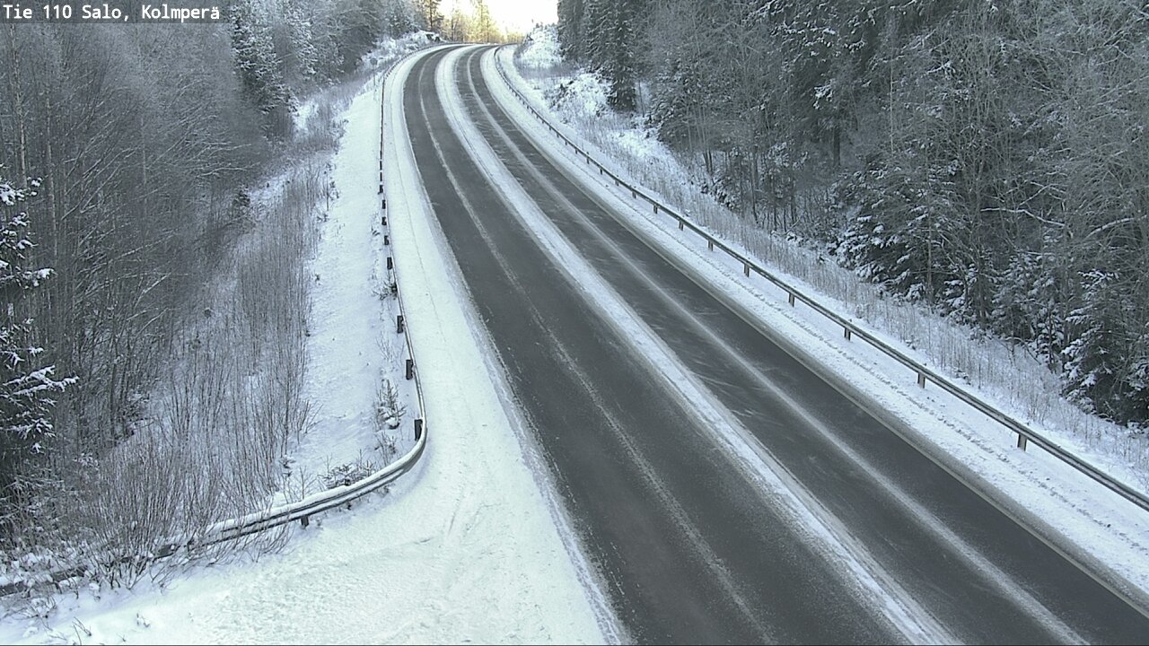 Weather Camera Image Road 110 Salo, Kolmperä, Salo, Varsinais-Suomi