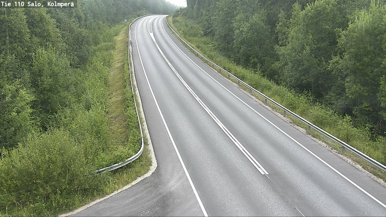 Weather Camera Image Road 110 Salo, Kolmperä, Salo, Varsinais-Suomi