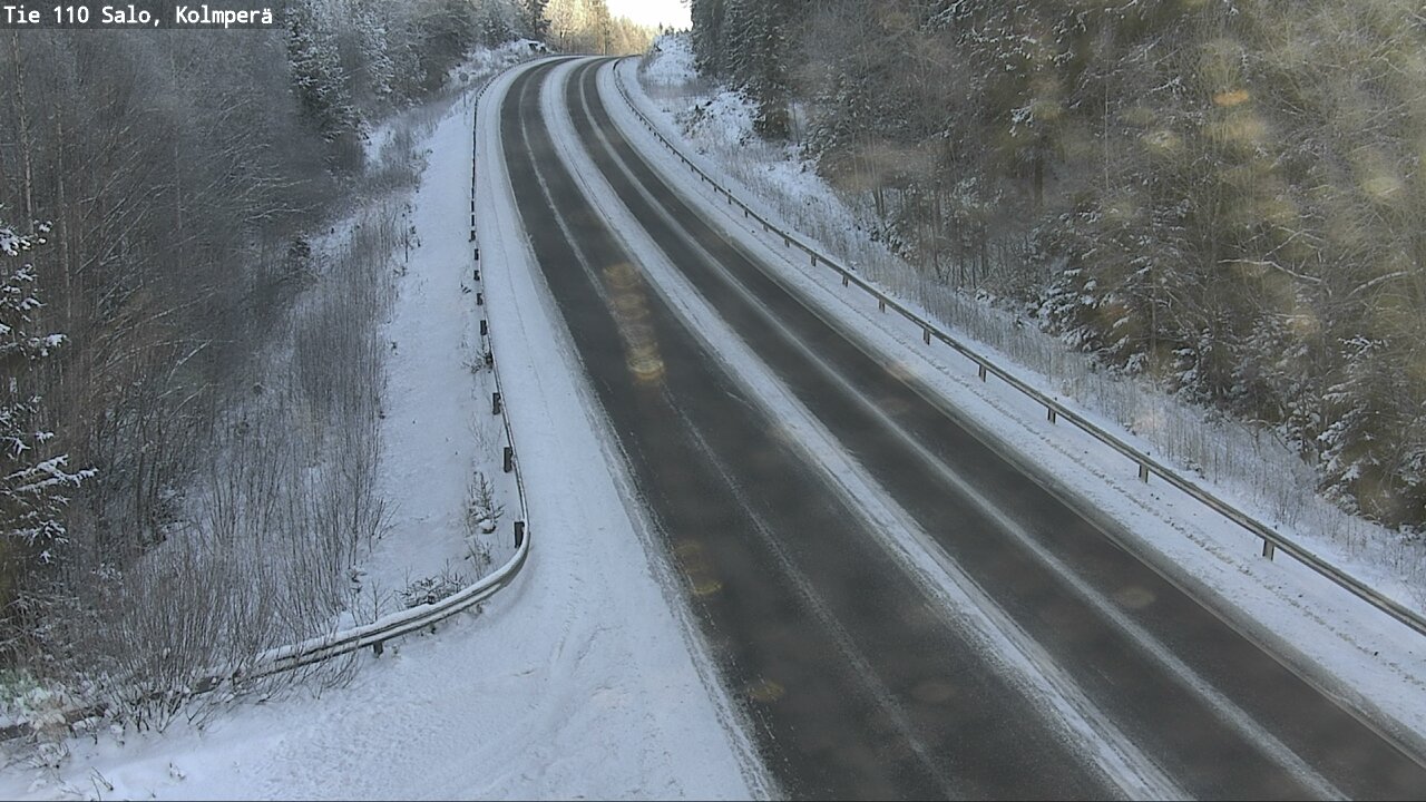 Weather Camera Image Road 110 Salo, Kolmperä, Salo, Varsinais-Suomi