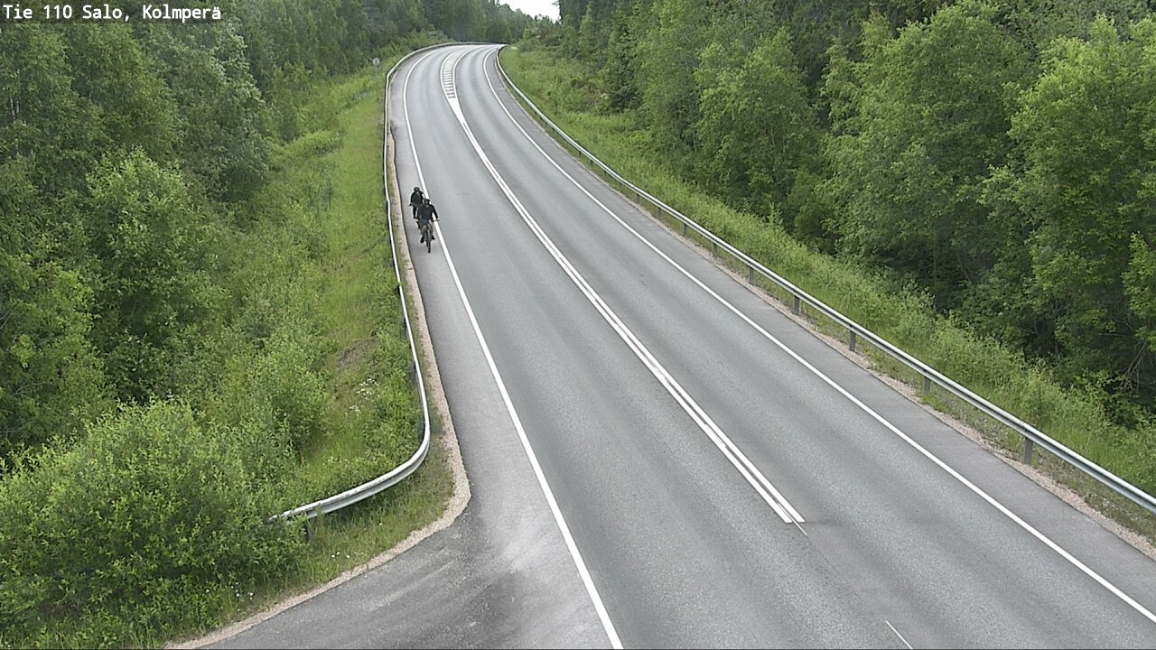 Weather Camera Image Väg 110 Salo, Kolmperä, Salo, Varsinais-Suomi