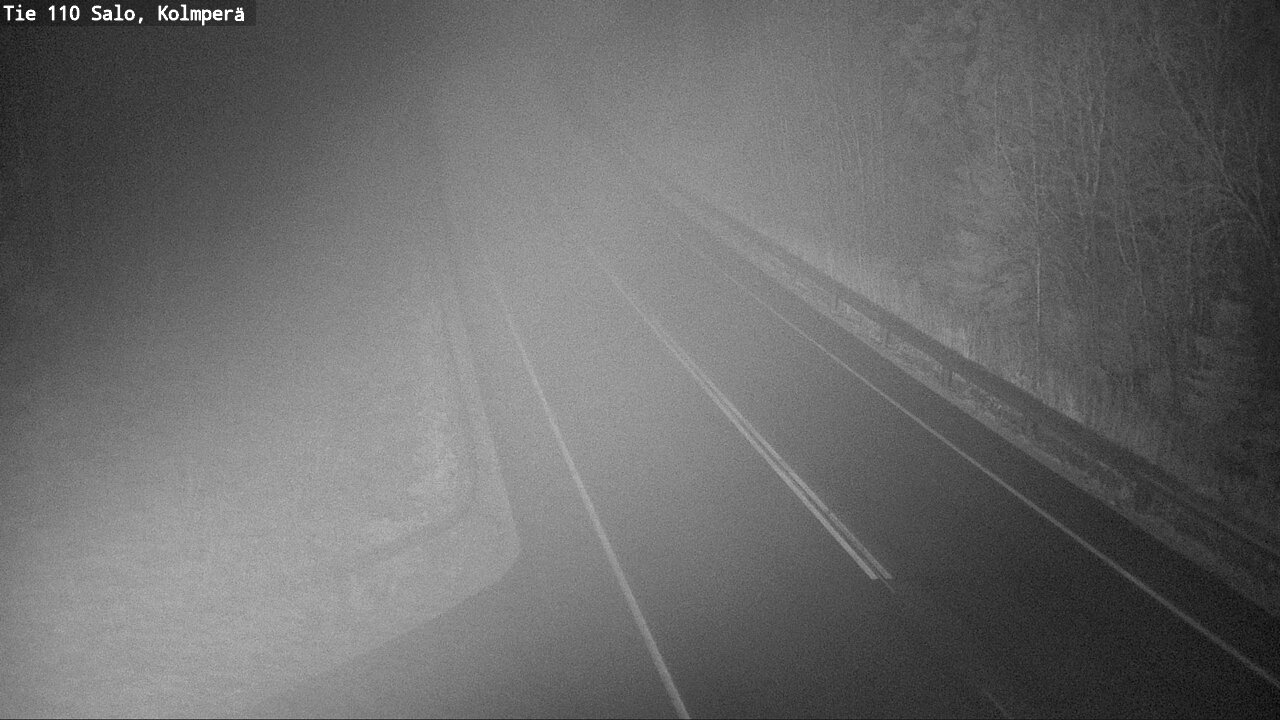 Weather Camera Image Väg 110 Salo, Kolmperä, Salo, Varsinais-Suomi