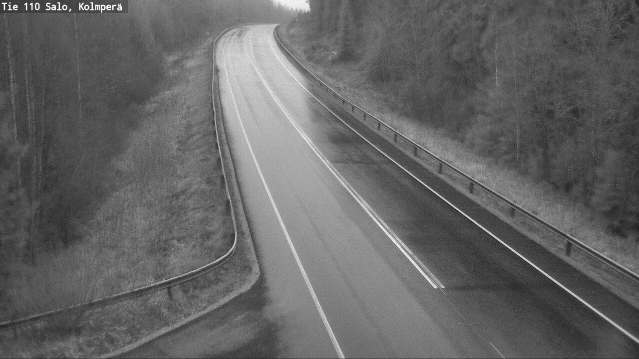Weather Camera Image Väg 110 Salo, Kolmperä, Salo, Varsinais-Suomi